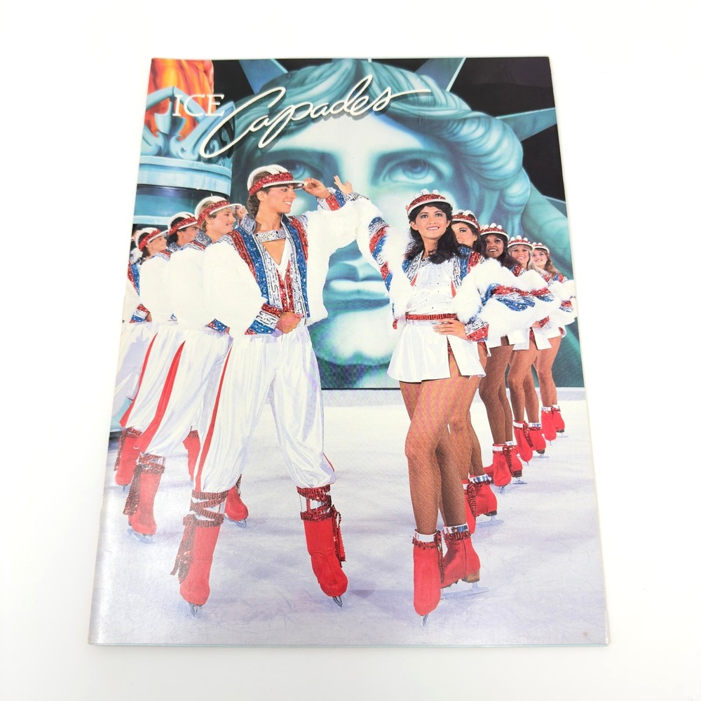 Ice Capades Program Lot 5 Vintage 1970s 1980s Ice Show Tickets Figure Skating - Picture 7 of 16